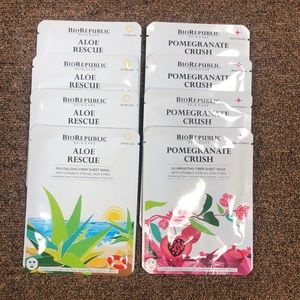 BioRepublic Skincare Makeup - BioRepublic Skincare Pomegranate & Aloe Masks BioRepublic Skincare Makeup - BioRepublic Skincare Pomegranate & Aloe Masks